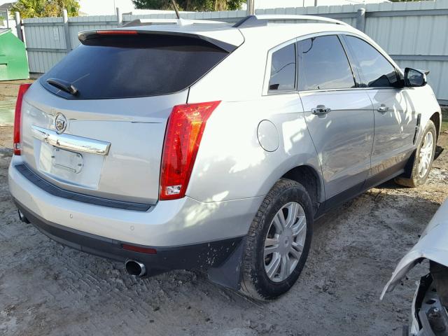 3GYFNAEY2BS548328 - 2011 CADILLAC SRX LUXURY SILVER photo 4