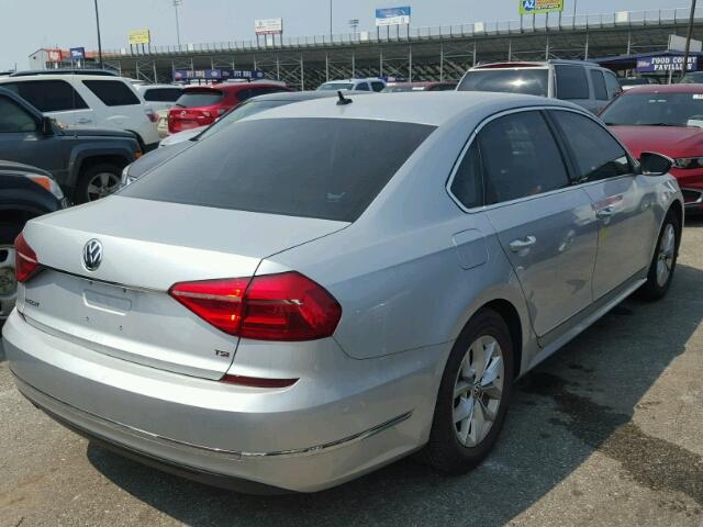 1VWAS7A30GC023784 - 2016 VOLKSWAGEN PASSAT S فضي صورة 4