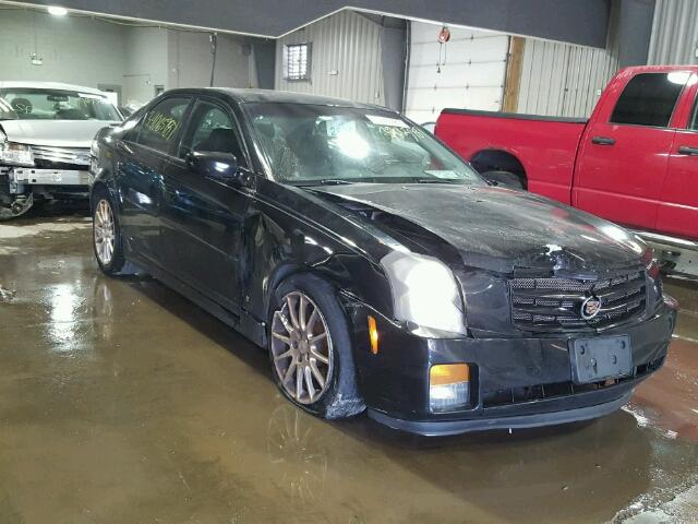 1G6DP577770102938 - 2007 CADILLAC CTS HI FEA BLACK photo 1