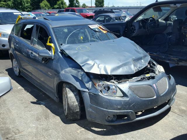 5Y2SL65896Z461025 - 2006 PONTIAC VIBE BLUE photo 1