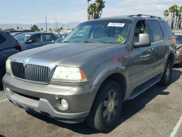 5LMEU68H03ZJ30246 - 2003 LINCOLN AVIATOR 灰色 照片 2