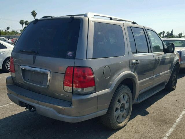 5LMEU68H03ZJ30246 - 2003 LINCOLN AVIATOR 灰色 照片 4