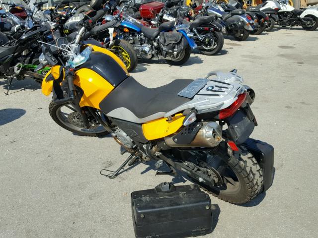 WB1018901DZY95253 - 2013 BMW G650 GS ORANGE photo 3