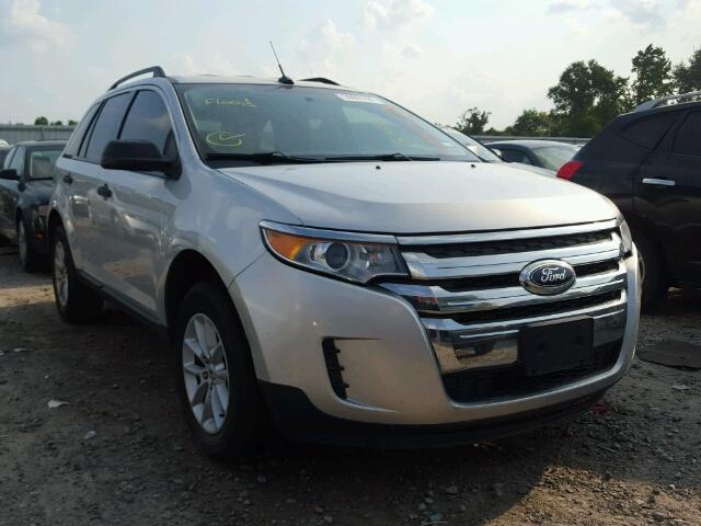 2FMDK3GC4DBA82957 - 2013 FORD EDGE SILVER photo 1