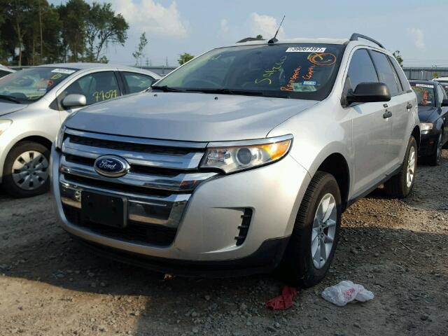 2FMDK3GC4DBA82957 - 2013 FORD EDGE Сріблястий фото 2