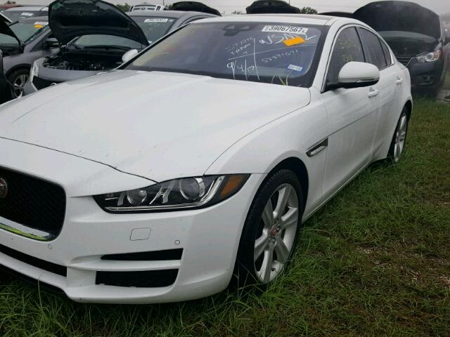 SAJAD4BG2HA951866 - 2017 JAGUAR XE WHITE photo 2