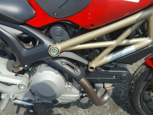 ZDM1RANN8DB067464 - 2013 DUCATI MONSTER 79 RED photo 7