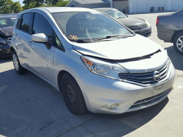 3N1CE2CP5FL405997 - 2015 NISSAN VERSA NOTE SILVER photo 1