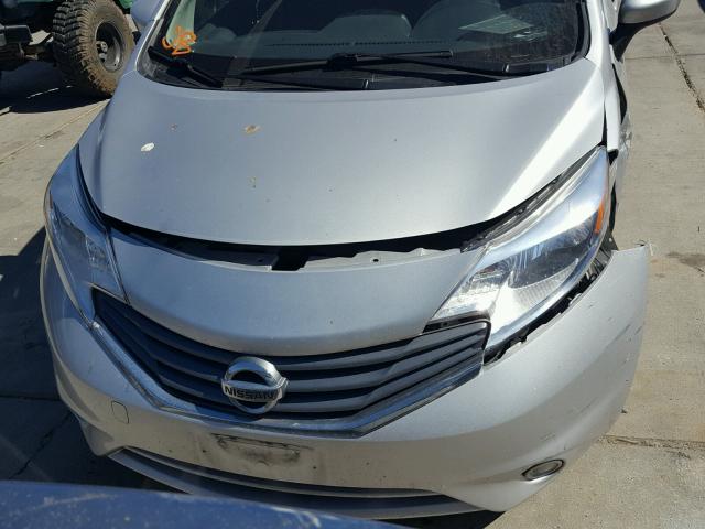 3N1CE2CP5FL405997 - 2015 NISSAN VERSA NOTE SILVER photo 7