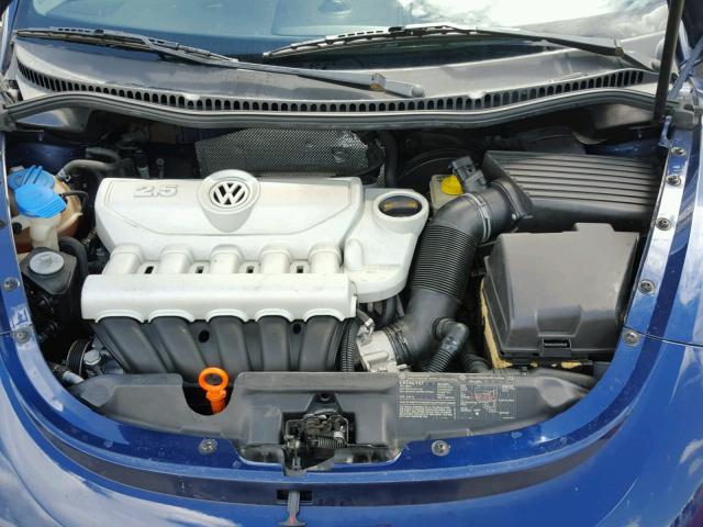3VWSF31Y76M332176 - 2006 VOLKSWAGEN NEW BEETLE 蓝色 照片 7