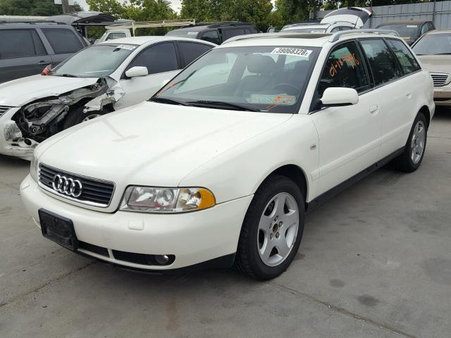 WAUKH68D81A135893 - 2001 AUDI A4 2.8 AVA WHITE photo 2