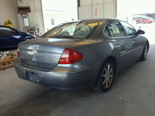 2G4WE537351236604 - 2005 BUICK LACROSSE C BLUE photo 4