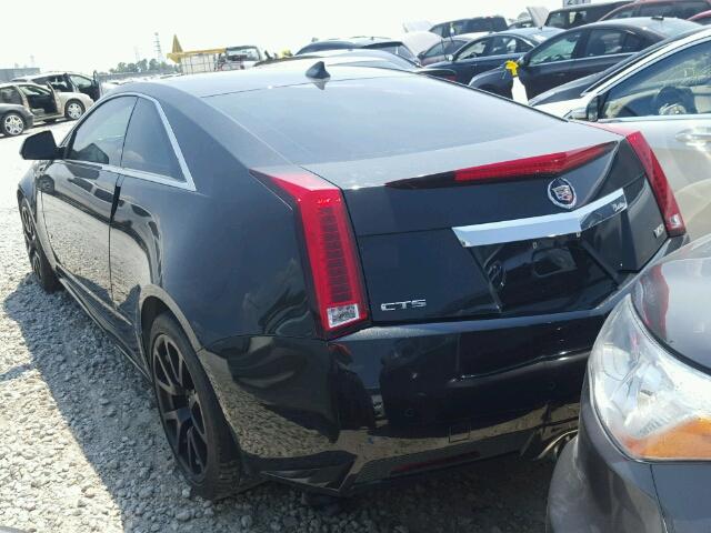 1G6DV1EP4C0121409 - 2012 CADILLAC CTS-V BLACK photo 3