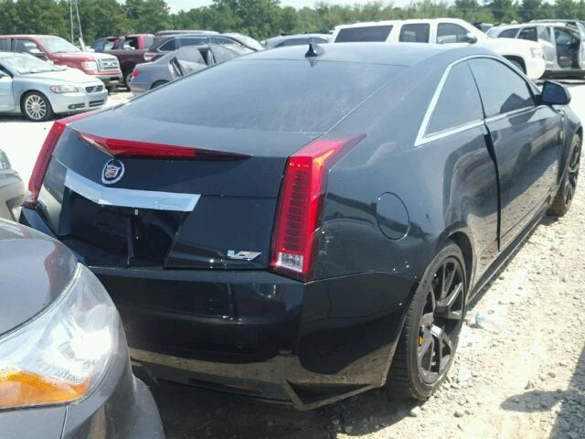 1G6DV1EP4C0121409 - 2012 CADILLAC CTS-V BLACK photo 4