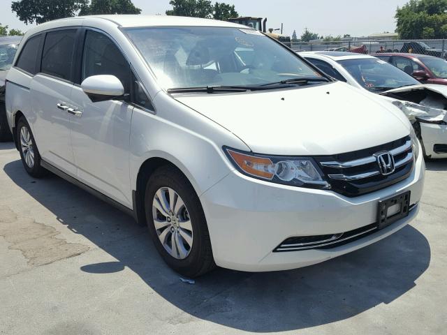 5FNRL5H3XGB097892 - 2016 HONDA ODYSSEY SE WHITE photo 1