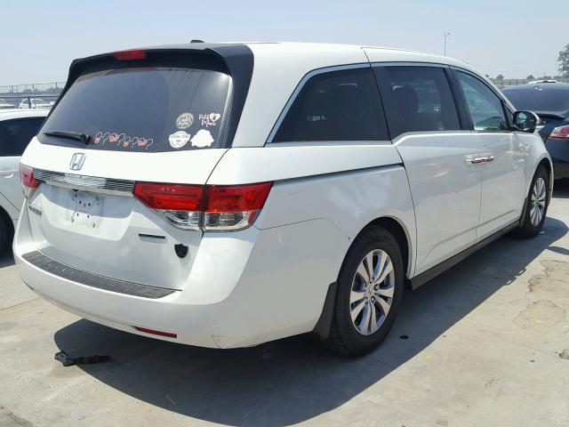 5FNRL5H3XGB097892 - 2016 HONDA ODYSSEY SE WHITE photo 4