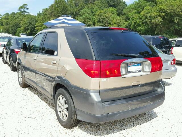 3G5DA03E23S539813 - 2003 BUICK RENDEZVOUS BEIGE photo 3