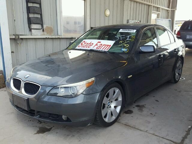 WBANA73504B800954 - 2004 BMW 530 I GRAY photo 2