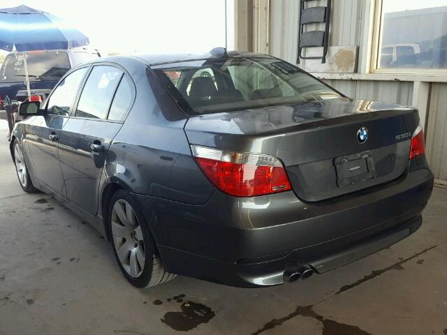 WBANA73504B800954 - 2004 BMW 530 I GRAY photo 3