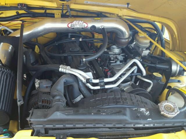 1J4FA49S73P371682 - 2003 JEEP WRANGLER / YELLOW photo 7