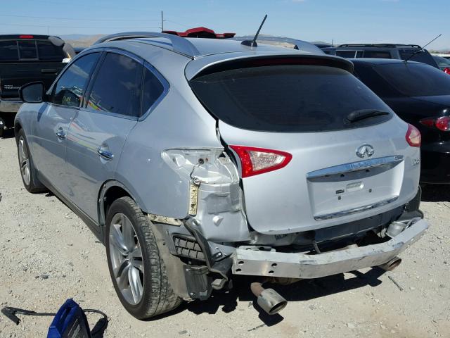 JN1AJ0HR2BM850375 - 2011 INFINITI EX35 BASE SILVER photo 3