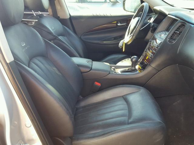 JN1AJ0HR2BM850375 - 2011 INFINITI EX35 BASE SILVER photo 5