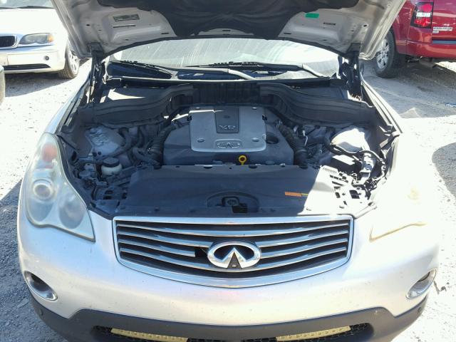 JN1AJ0HR2BM850375 - 2011 INFINITI EX35 BASE SILVER photo 7