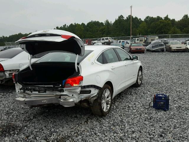 2G1125S33F9262928 - 2015 CHEVROLET IMPALA LT WHITE photo 4