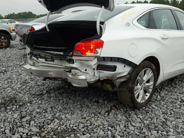 2G1125S33F9262928 - 2015 CHEVROLET IMPALA LT WHITE photo 9