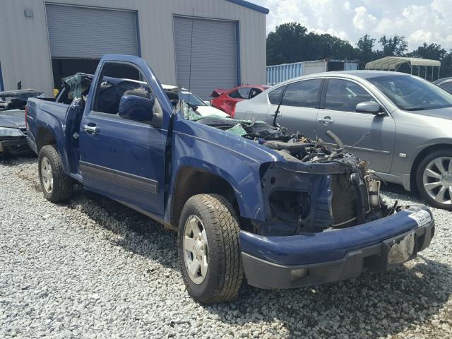 1GCDSCFE5C8110550 - 2012 CHEVROLET COLORADO L BLUE photo 1
