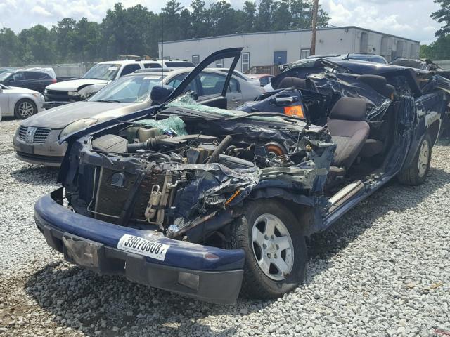 1GCDSCFE5C8110550 - 2012 CHEVROLET COLORADO L BLUE photo 2