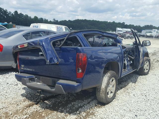 1GCDSCFE5C8110550 - 2012 CHEVROLET COLORADO L BLUE photo 4