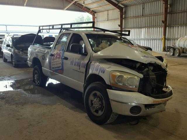 3D7KR28C26G282984 - 2006 DODGE RAM 2500 S WHITE photo 1