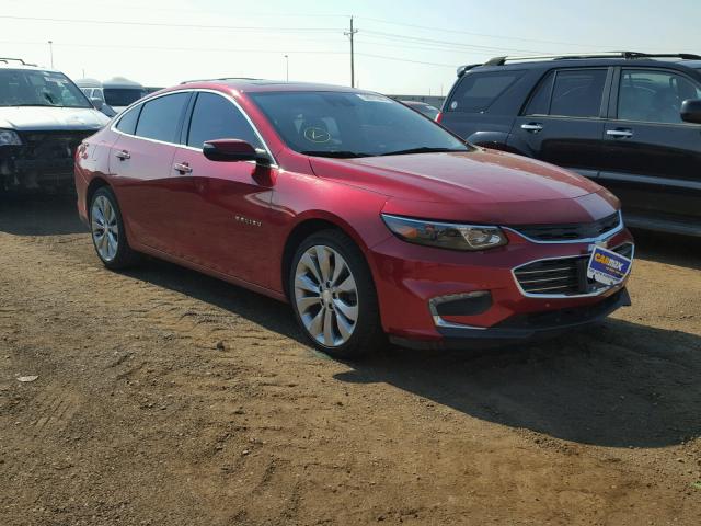 1G1ZH5SXXGF253947 - 2016 CHEVROLET MALIBU PRE MAROON photo 1