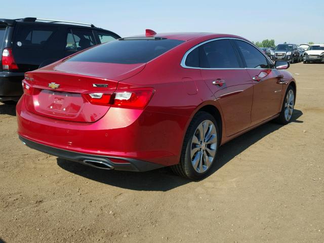 1G1ZH5SXXGF253947 - 2016 CHEVROLET MALIBU PRE MAROON photo 4