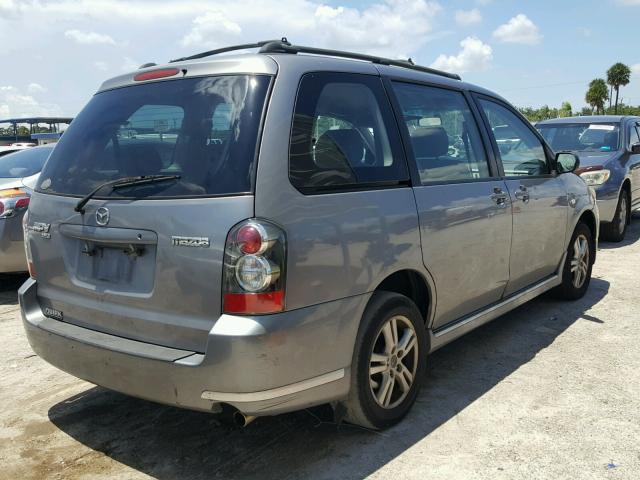 JM3LW28J250548259 - 2005 MAZDA MPV WAGON GRAY photo 4