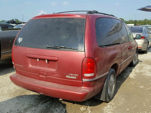1C4GP54L0VB488003 - 1997 CHRYSLER TOWN & COU RED photo 4