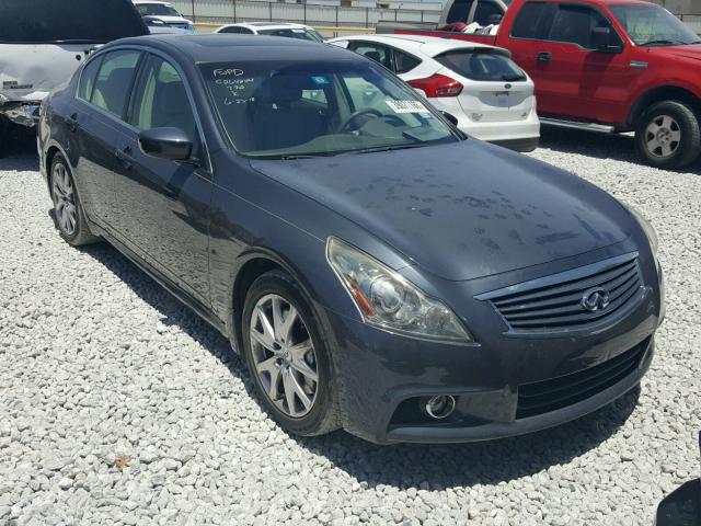 JN1CV6AP5CM622364 - 2012 INFINITI G37 BASE GRAY photo 1