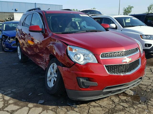 2GNALBEK6F6339466 - 2015 CHEVROLET EQUINOX LT RED photo 1