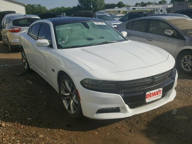 2C3CDXCT4FH731765 - 2015 DODGE CHARGER R/ WHITE photo 1