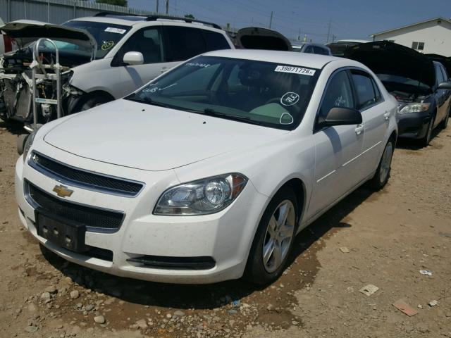 1G1ZA5EU7CF398850 - 2012 CHEVROLET MALIBU LS თეთრი ფოტო 2