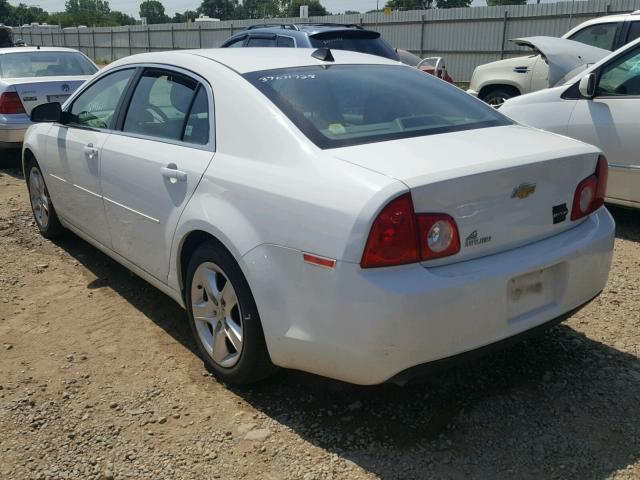 1G1ZA5EU7CF398850 - 2012 CHEVROLET MALIBU LS თეთრი ფოტო 3