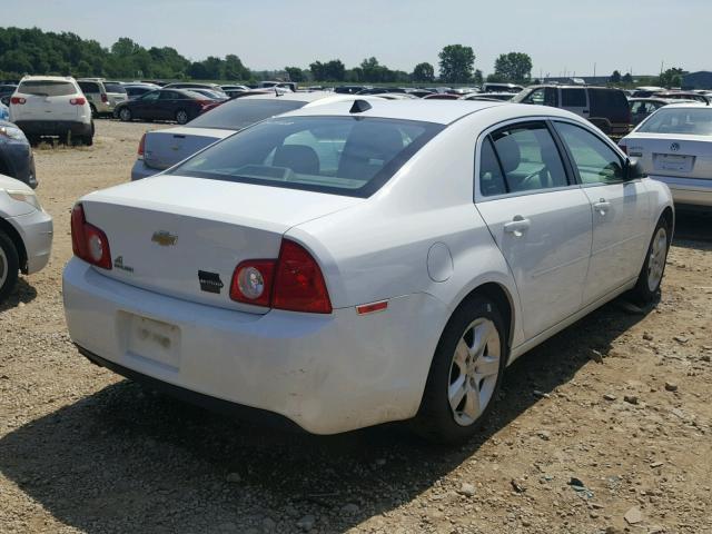 1G1ZA5EU7CF398850 - 2012 CHEVROLET MALIBU LS თეთრი ფოტო 4