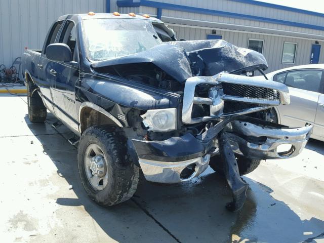 3D7KU28DX4G156845 - 2004 DODGE RAM 2500 S BLACK photo 1