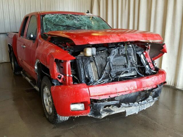 2GCEK19J971648971 - 2007 CHEVROLET SILVERADO RED photo 1