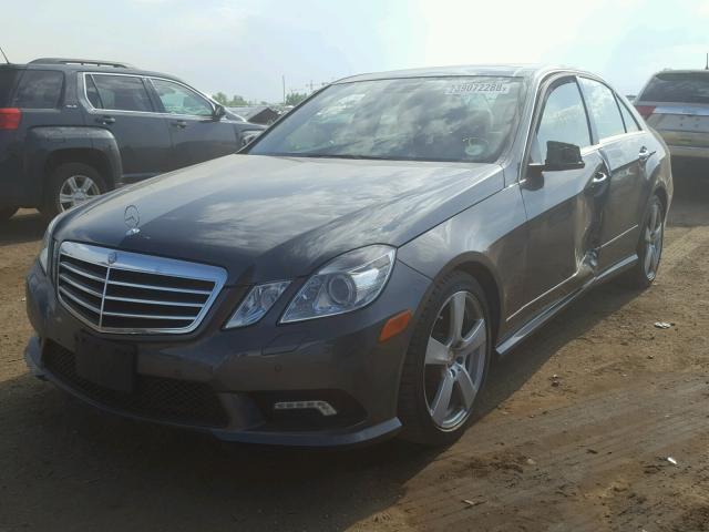 WDDHF8HB0AA143215 - 2010 MERCEDES-BENZ E 350 4MAT CHARCOAL photo 2