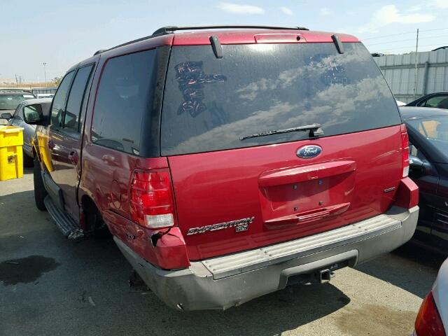 1FMPU16LX4LB65810 - 2004 FORD EXPEDITION RED photo 3