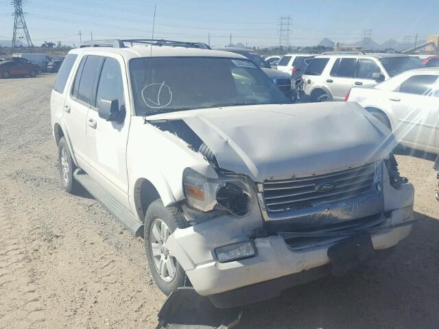 1FMEU73EX9UA41876 - 2009 FORD EXPLORER X WHITE photo 1