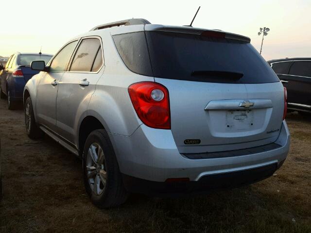 2GNALBEK3F6240426 - 2015 CHEVROLET EQUINOX SILVER photo 3