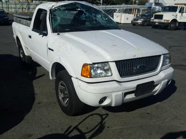 1FTYR10U83PB12588 - 2003 FORD RANGER WHITE photo 1